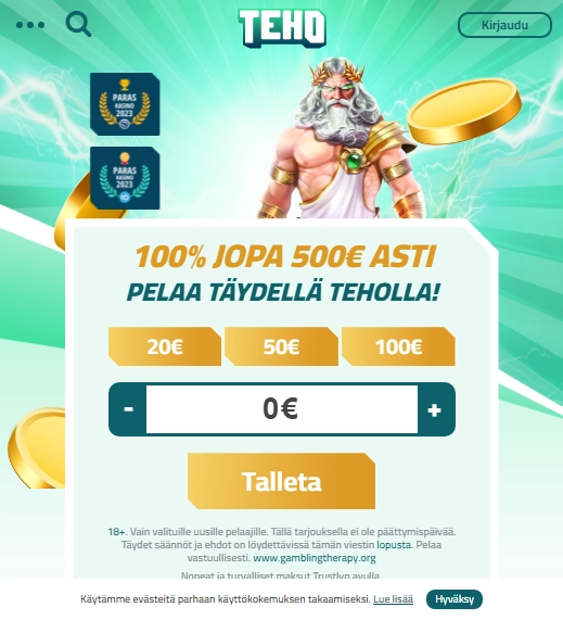 Tehokasino Casino